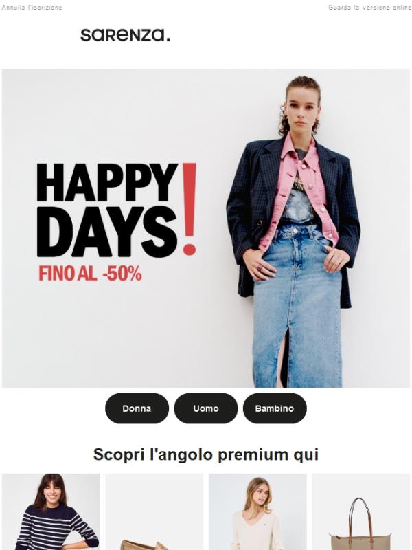 Ultime ore: Fino al -50% ⏰