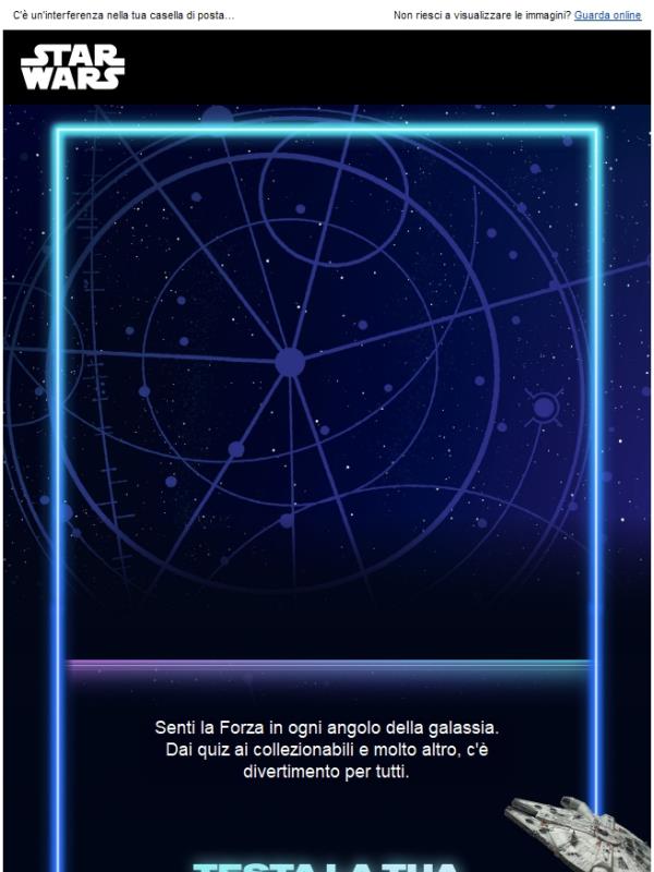 Trasmissione da una galassia molto, molto lontana