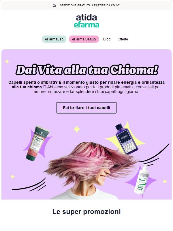 🌟 Dai energia e brillantezza alla tua chioma!