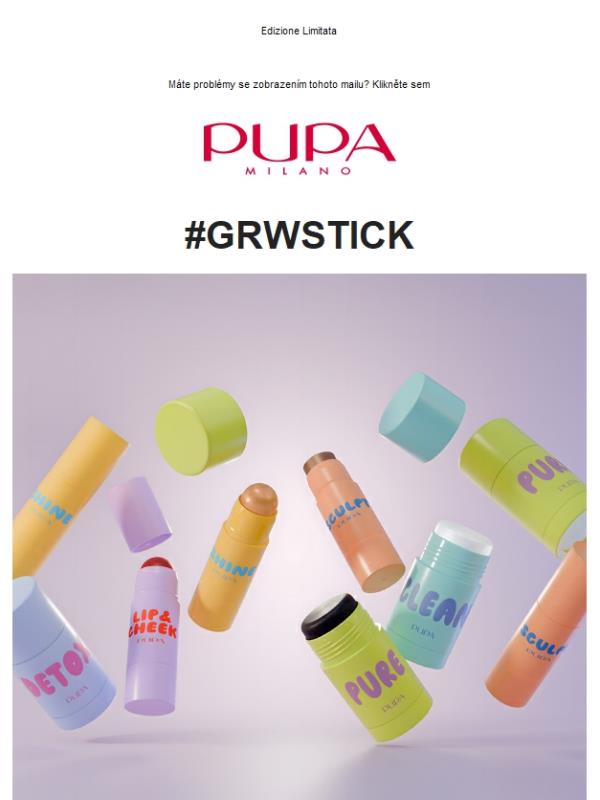 Scopri la nuova beauty routine #GRWStick 💛