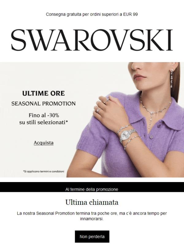 Ultimo giorno di Seasonal Promotion