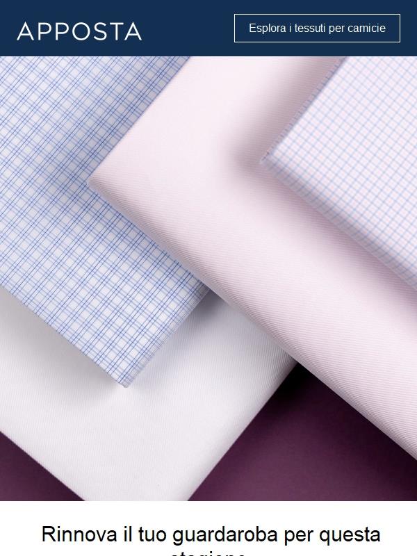 La tua camicia autunnale su misura inizia da qui