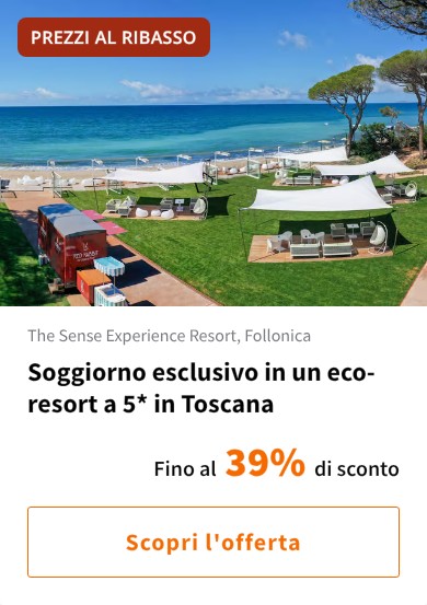 Soggiorno esclusivo in un eco-resort a 5* in Toscana
