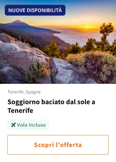 Soggiorno baciato dal sole a Tenerife