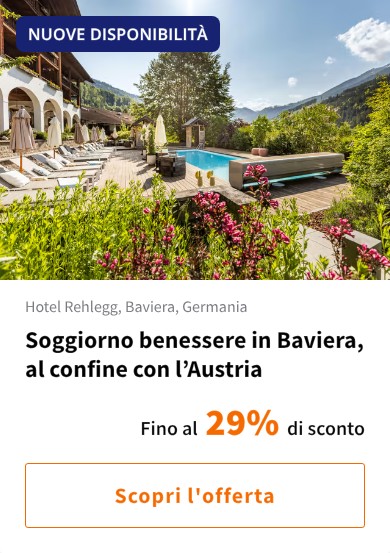 Soggiorno benessere in Baviera, al confine con l%27Austria