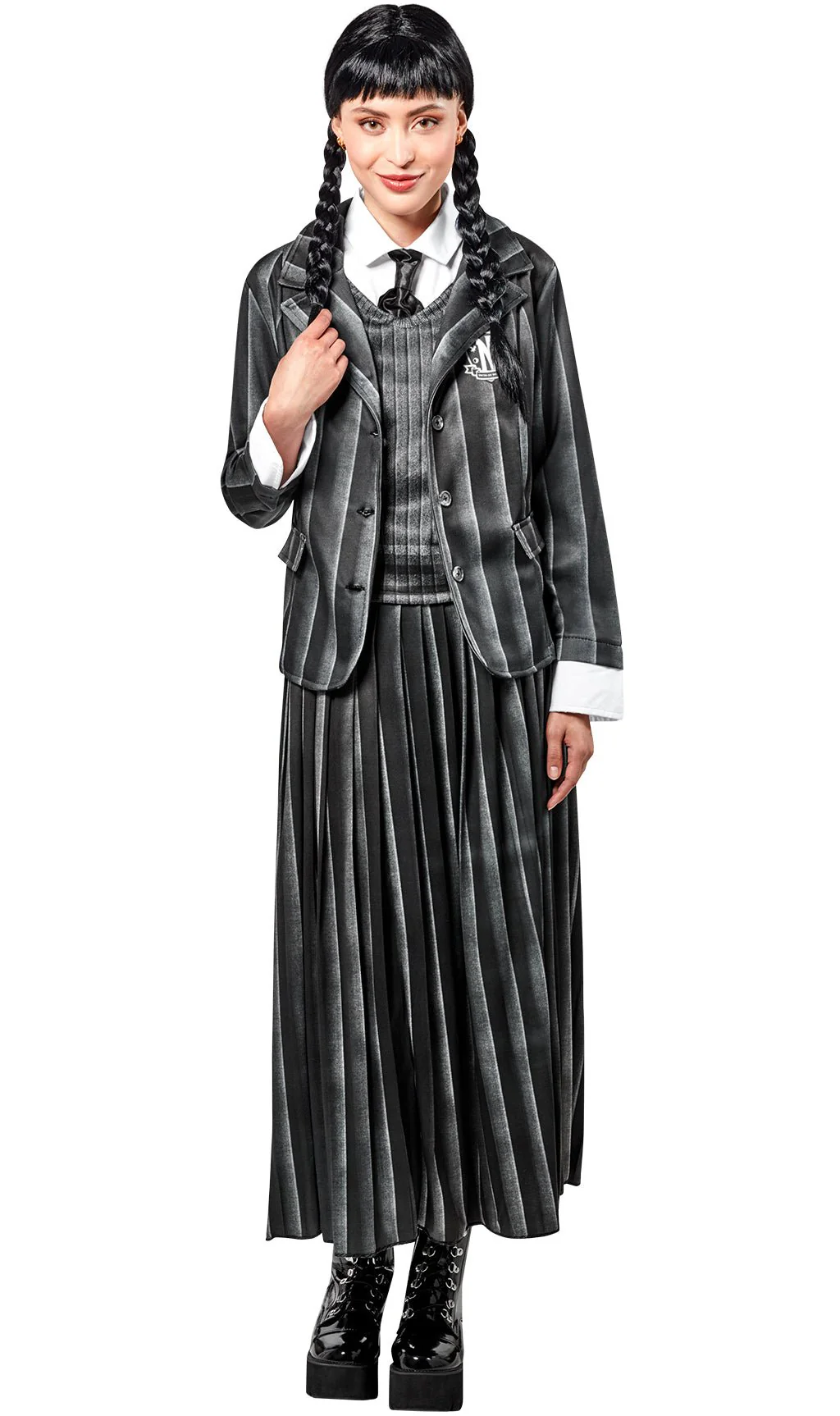 Image of Costume Mercoledì Addams™ uniforme da donna