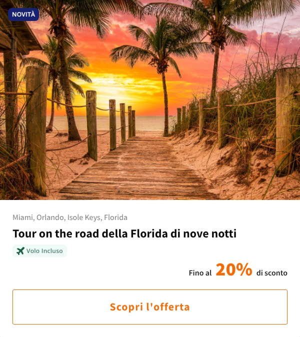 Tour on the road della Florida di nove notti