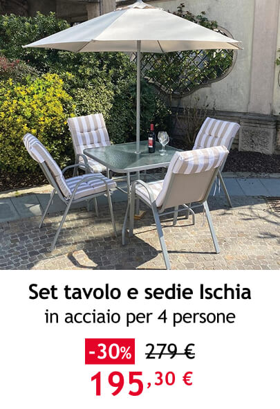 set tavolo sedie ischia