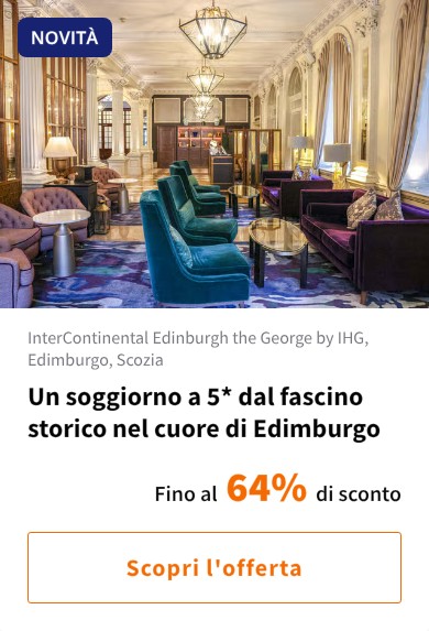 Un soggiorno a 5* dal fascino storico nel cuore di Edimburgo