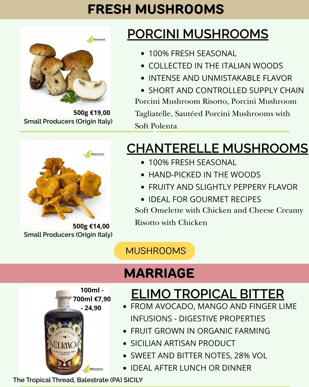 MUSHROOMS