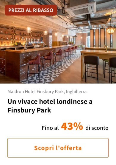 Un vivace hotel londinese a Finsbury Park