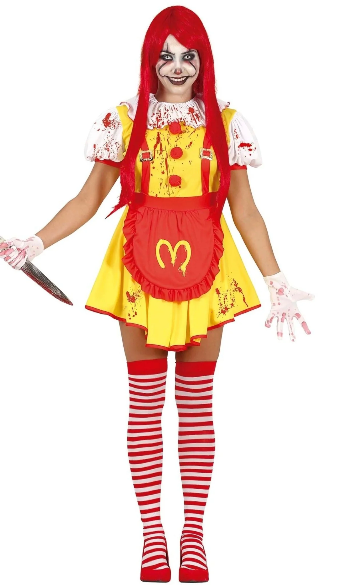 Image of Disfraz de Payasa McDonald para mujer