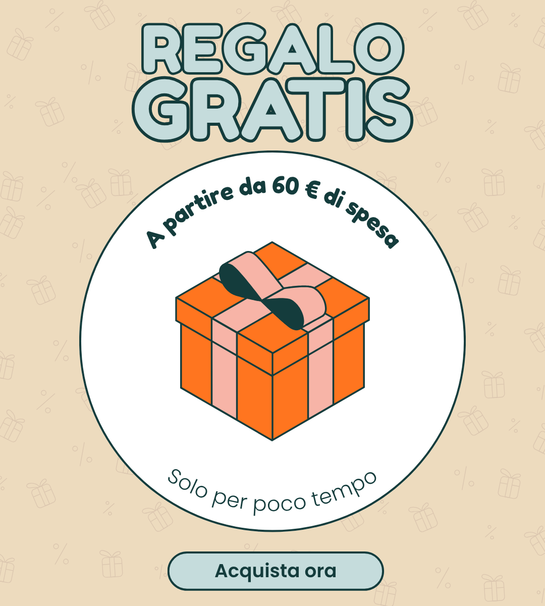Vuoi un regalo gratis? Da questa parte!