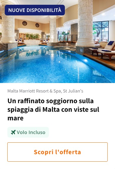 Un raffinato soggiorno sulla spiaggia di Malta con viste sul mare