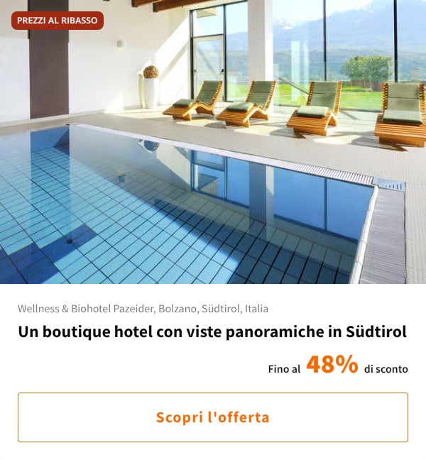 Un boutique hotel con viste panoramiche in Südtirol