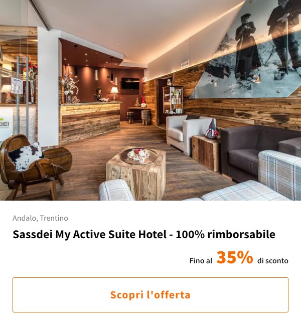 Sassdei My Active Suite Hotel - 100% rimborsabile