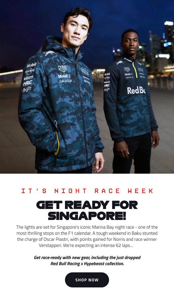 Get Ready For Singapore - Shop Now