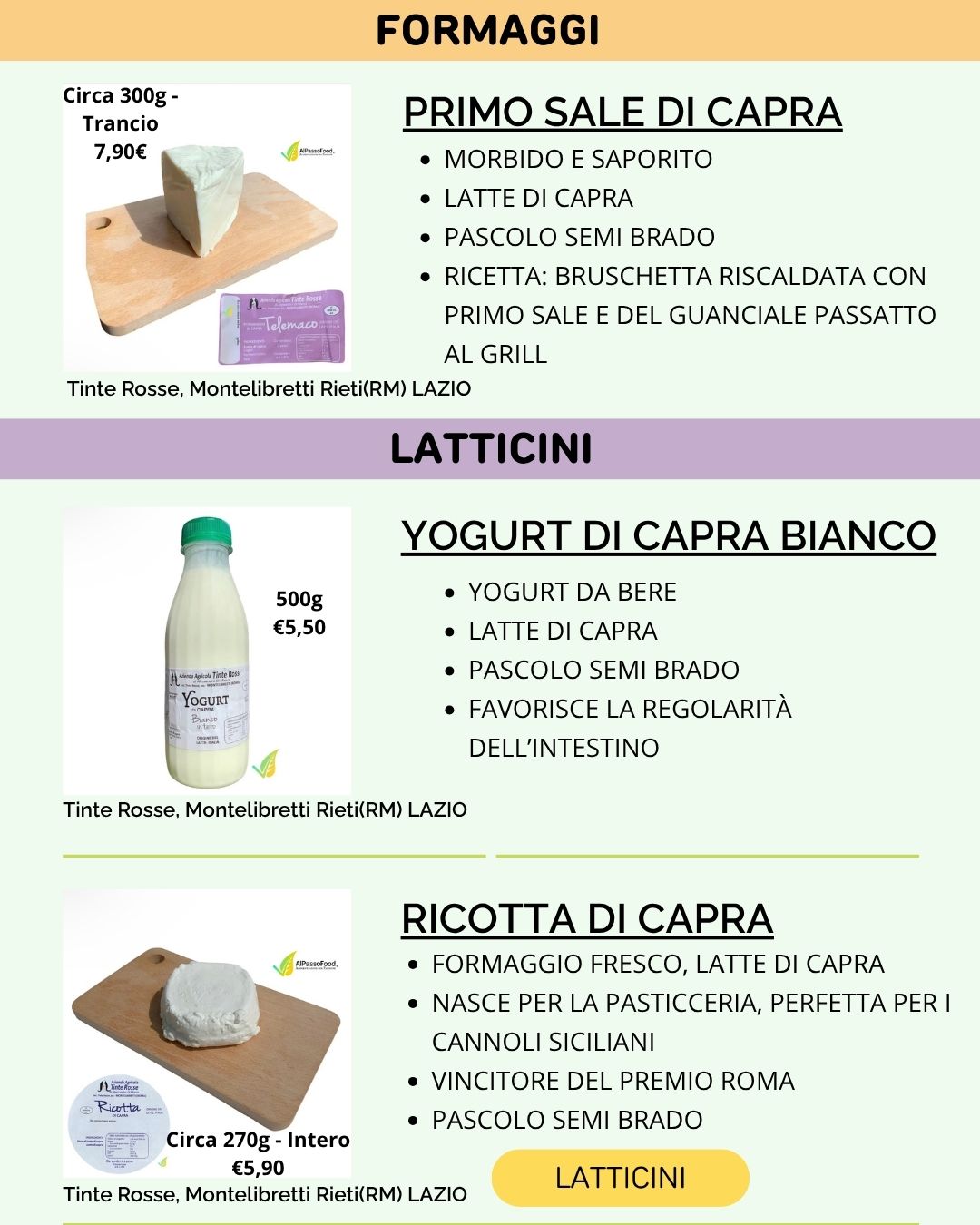 LATTICINI