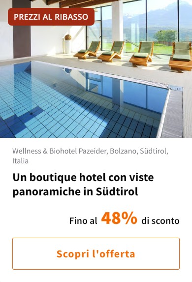 Un boutique hotel con viste panoramiche in Südtirol