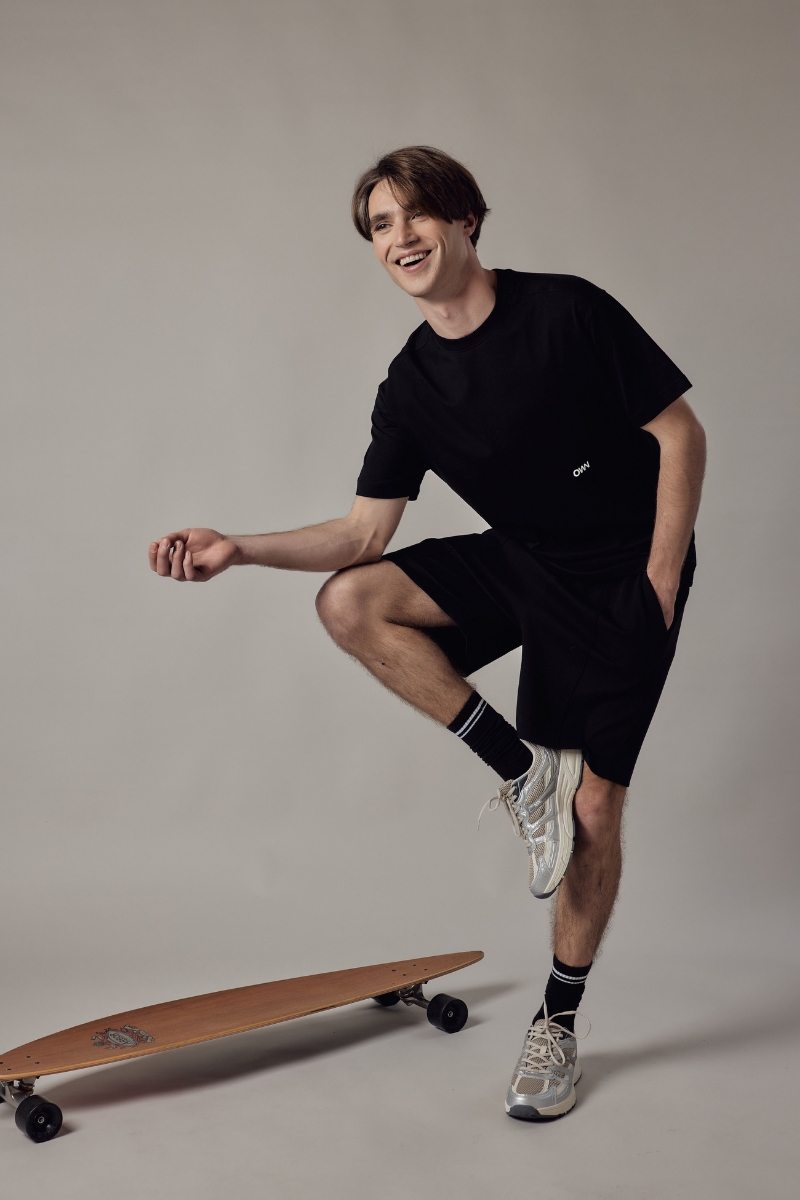 Pantaloncino Loose Fit in Interlock