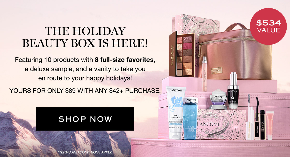 THE HOLIDAY BEAUTY BOX IS HERE!