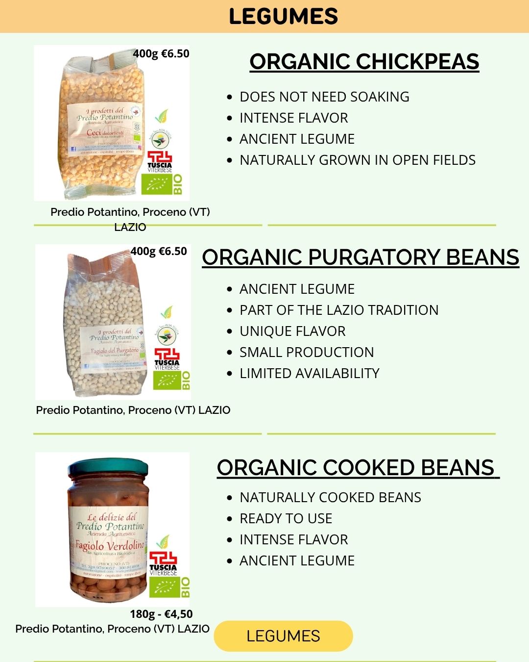 LEGUMES