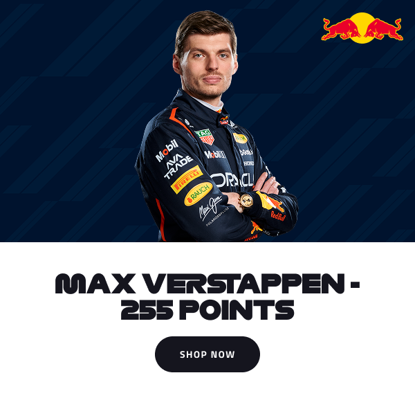 Max Verstappen - 299 Points - Shop Now