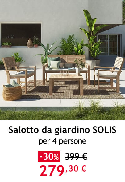 salotto giardino solis