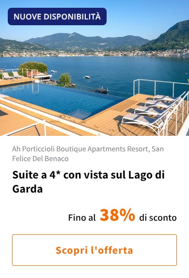 Suite a 4* con vista sul Lago di Garda