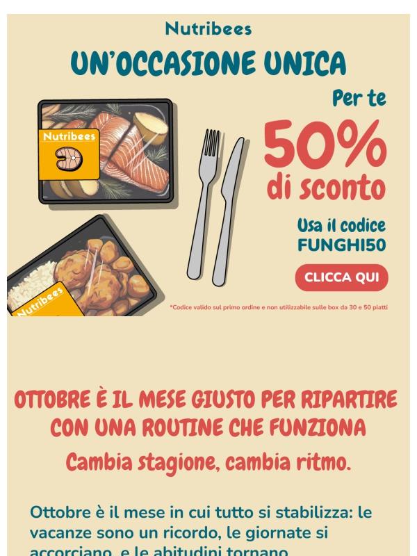 Riprendi la routine a metà prezzo🧘