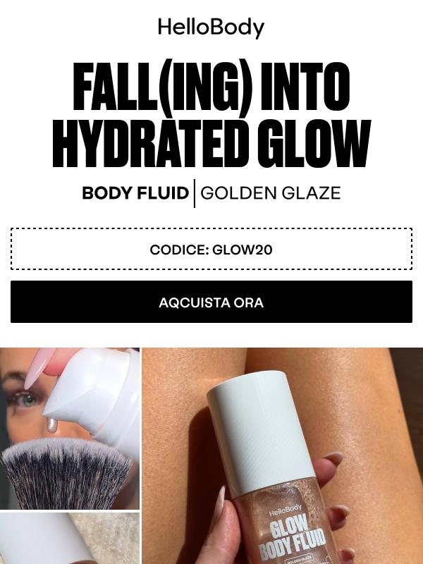 Panthenolo + Aloe Vera = Fluido Corporeo Luminoso 🌿