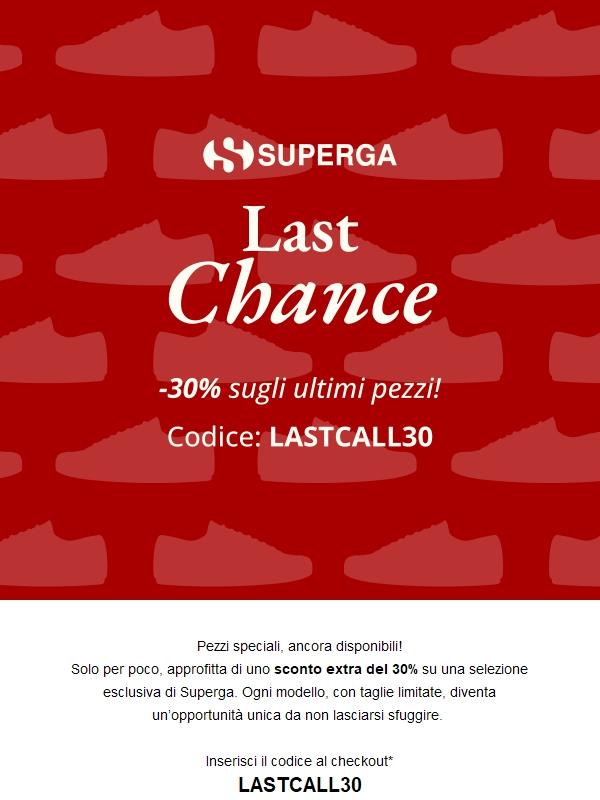 Ultimi pezzi, extra vantaggi