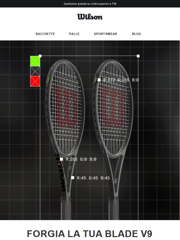 Progetta la tua racchetta, gioca come Aryna Sabalenka