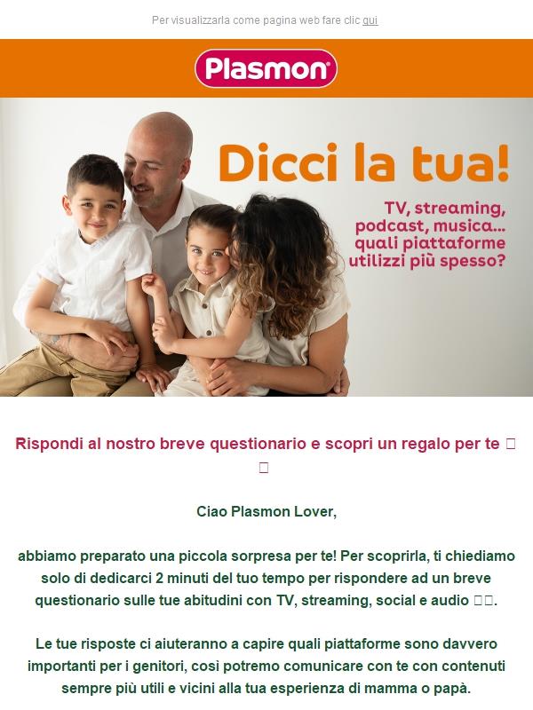 Una  sorpresa ti aspetta 🎁 Raccontaci le tue abitudini!