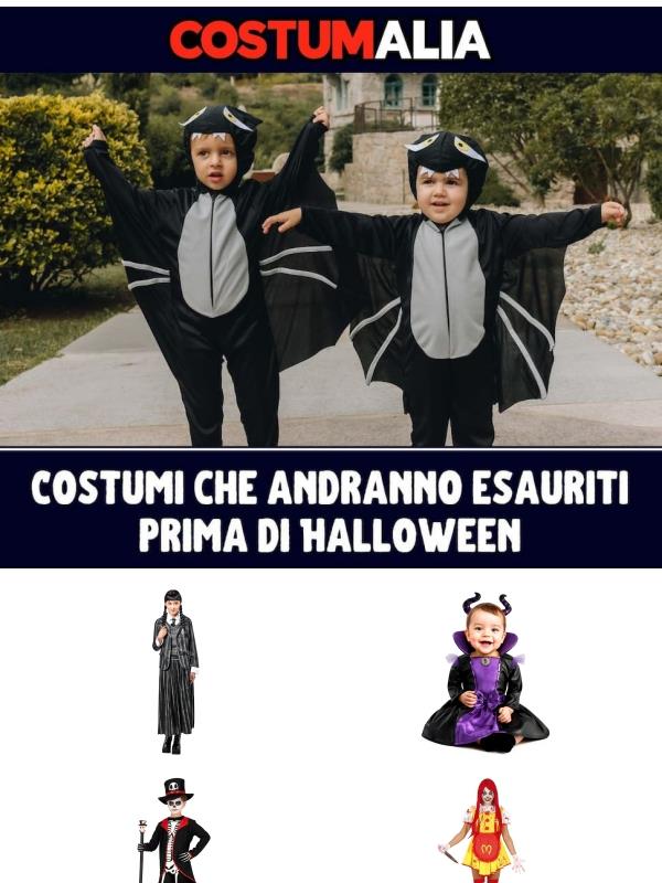 Costumi che andranno esauriti prima di Halloween 🎃