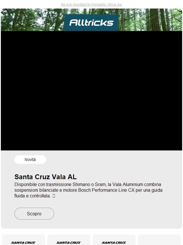 🆕 È arrivata la Santa Cruz Vala Aluminium!