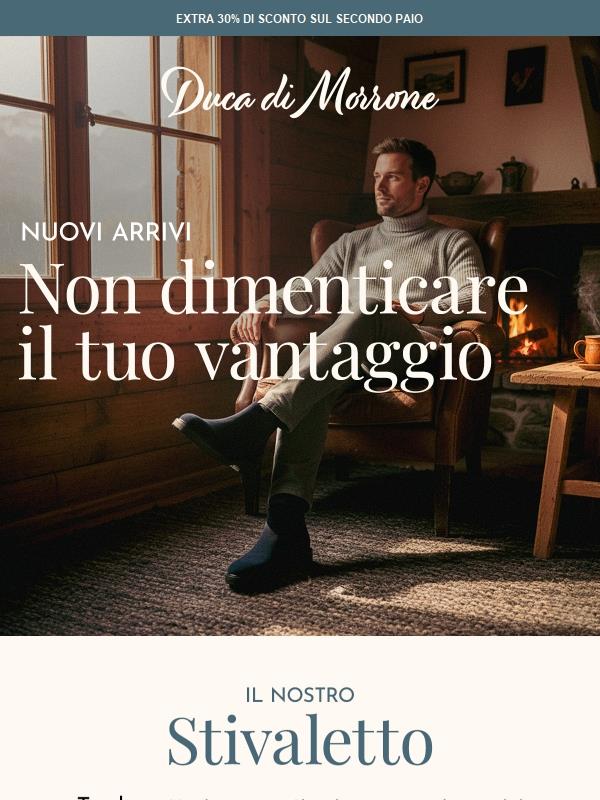 Solo per pochi giorni: -20€ su stivaletti!