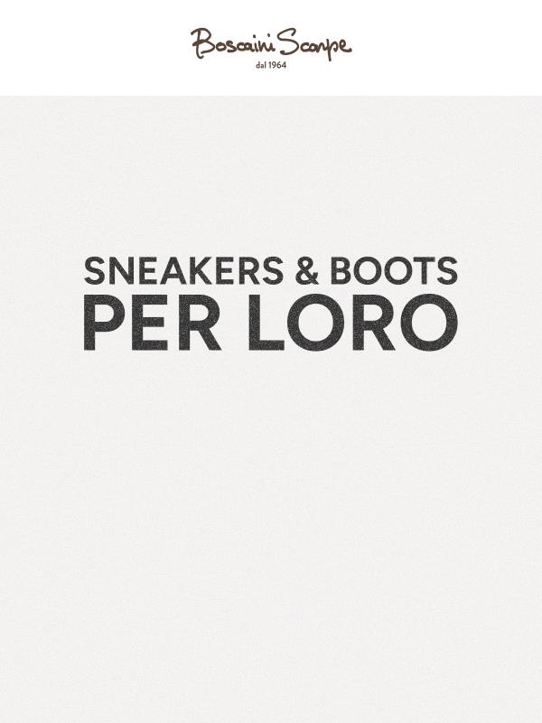 Sneakers e stivaletti per bambini
