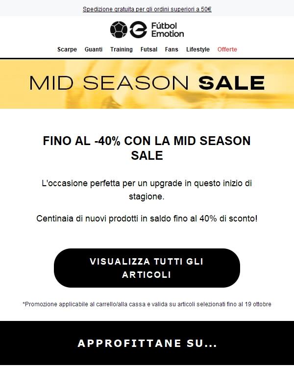-40% Mid Season Sale🤩