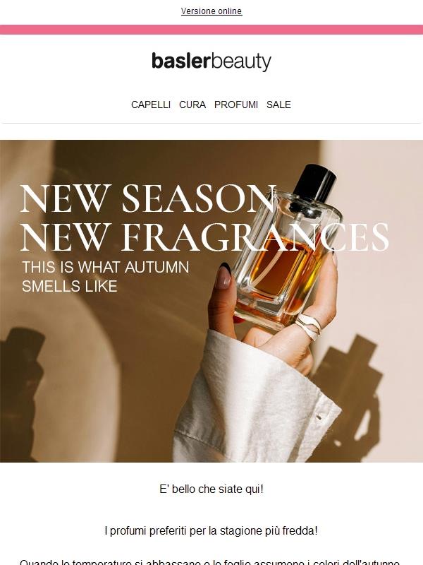 I profumi più ricercati per l'autunno