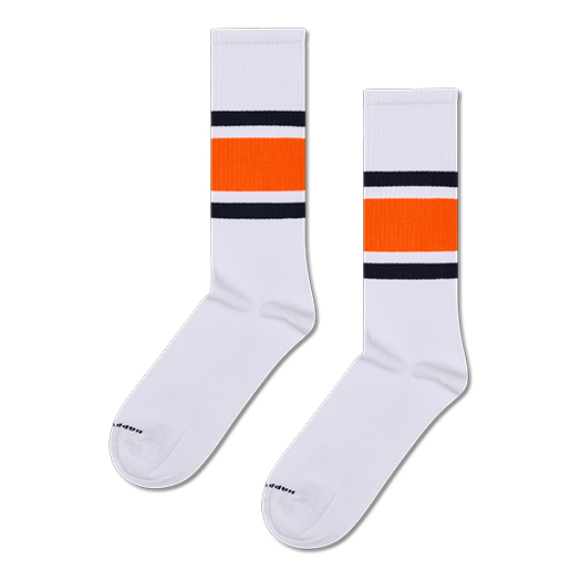 Simple Stripe Sneaker Sock