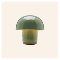 Lampada da tavolo Mushroom verde salvia
