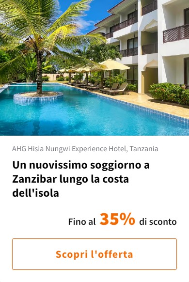 Un nuovissimo soggiorno a Zanzibar lungo la costa dell&#x27;isola
