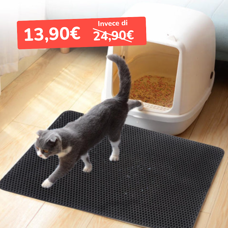 tappetino per gatti 