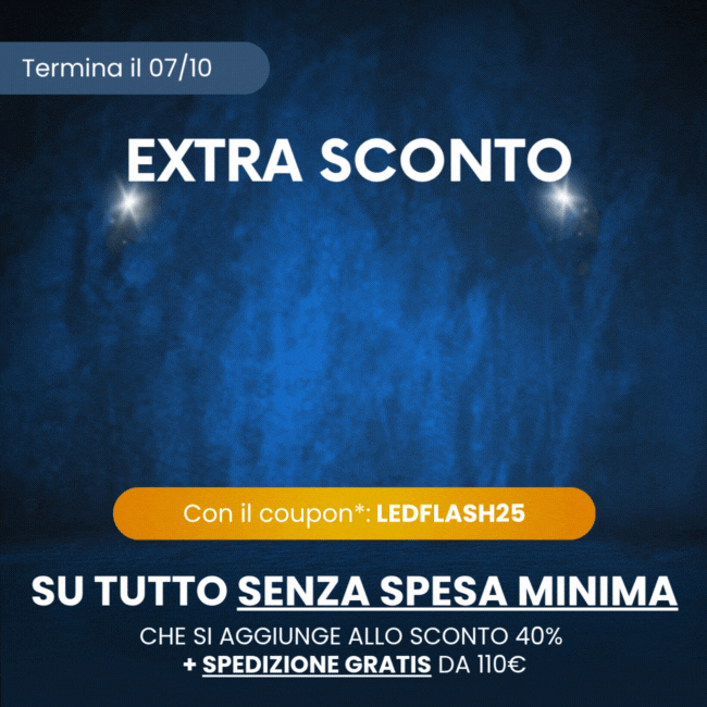 Sconto aggiuntivo 10% + Spedizione Gratis