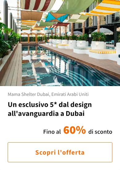 Un esclusivo 5* dal design all&#x27;avanguardia a Dubai