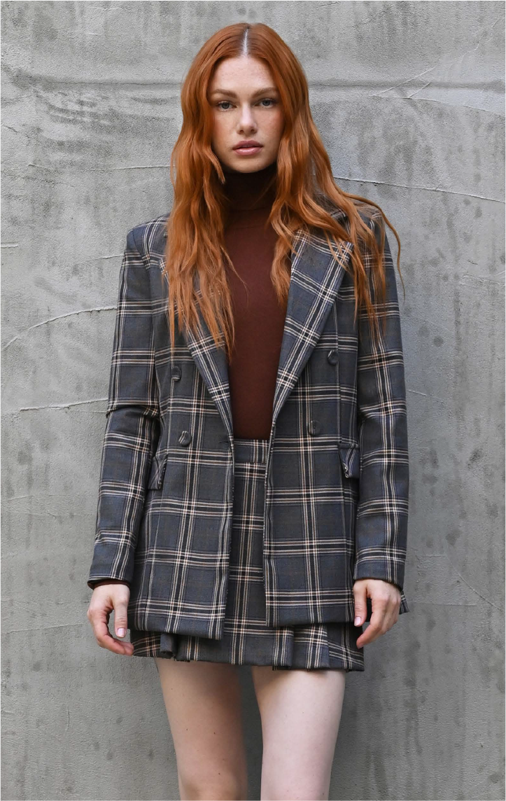 Blazer Fantasia Check