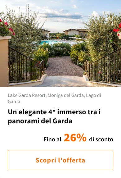 Un elegante 4* immerso tra i panorami del Garda