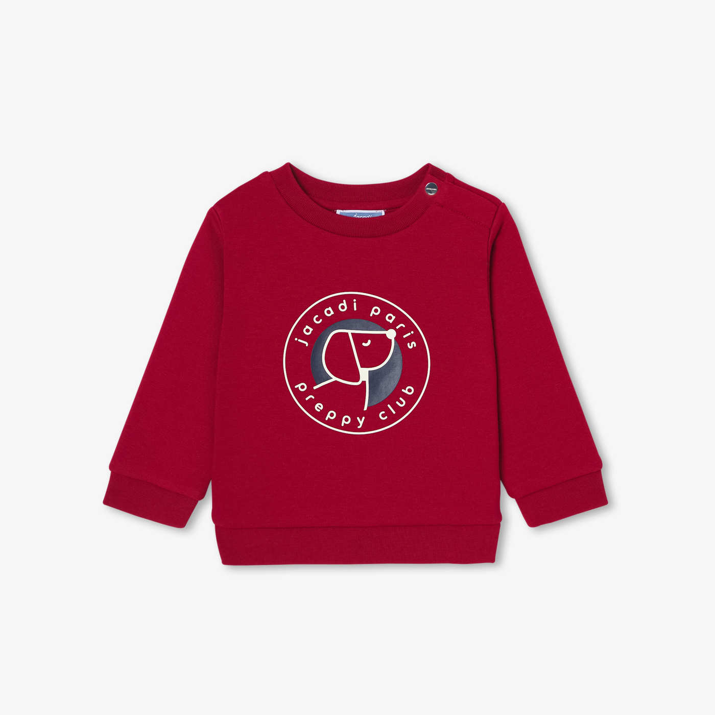 Maglia bimbo in tessuto felpato