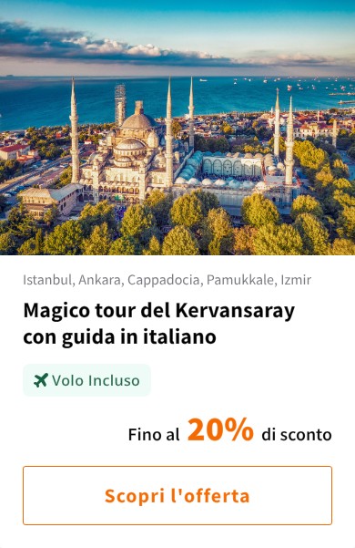 Magico tour del Kervansaray con guida in italiano
